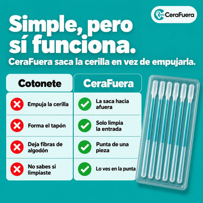Cotonete vs CeraFuera